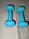 gantere 2x1kg decathlon
