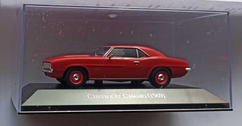 Macheta Chevrolet Camaro 1969 rosu - IXO/Altaya 1/43