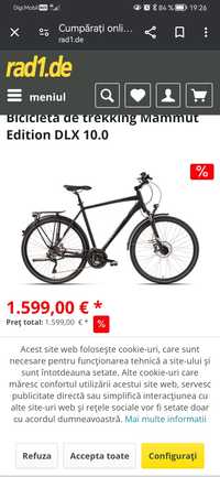 Bicicleta hidraulica Mammut XT