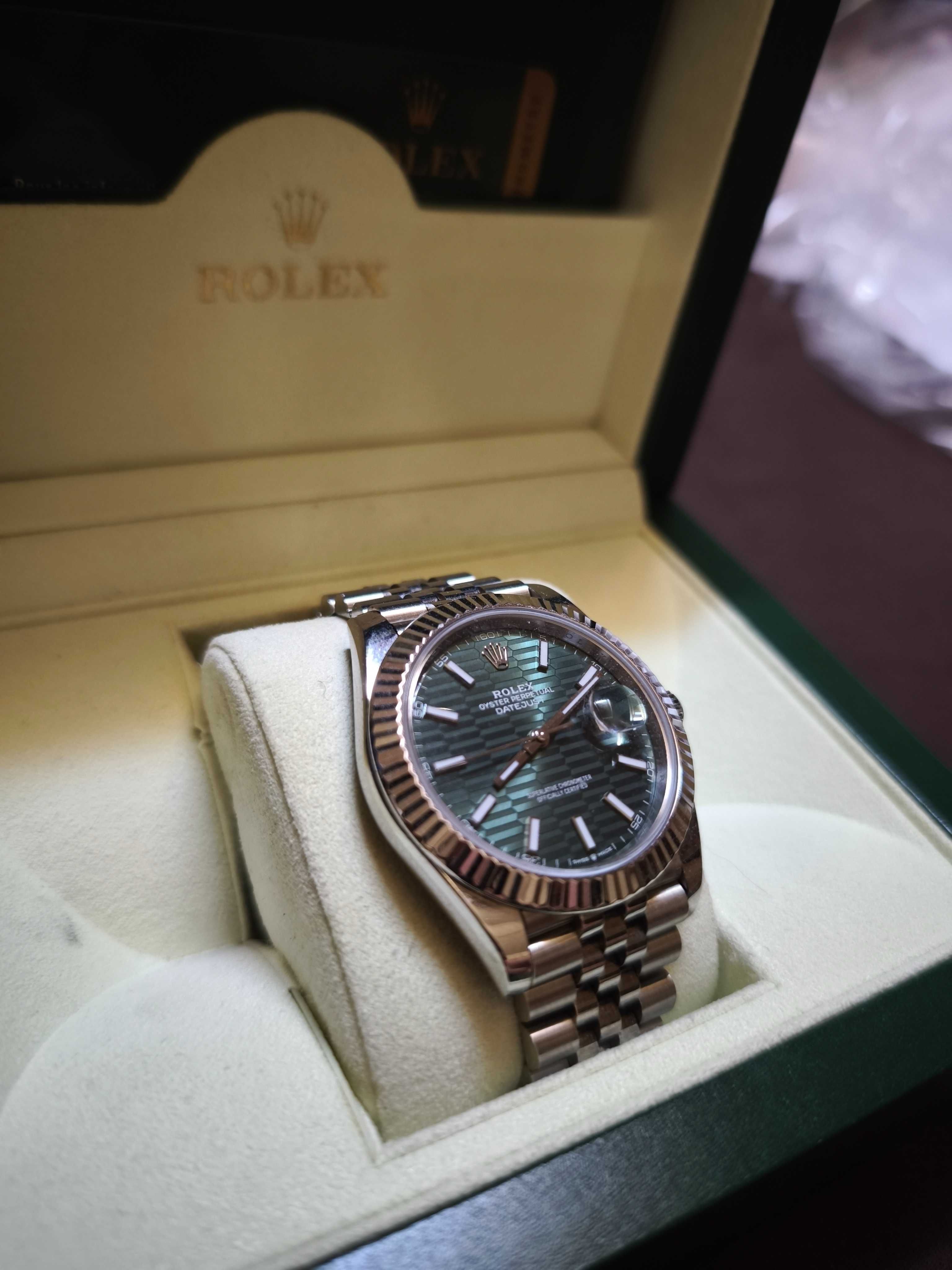 Rolex Datejust 126334 Motif Green
