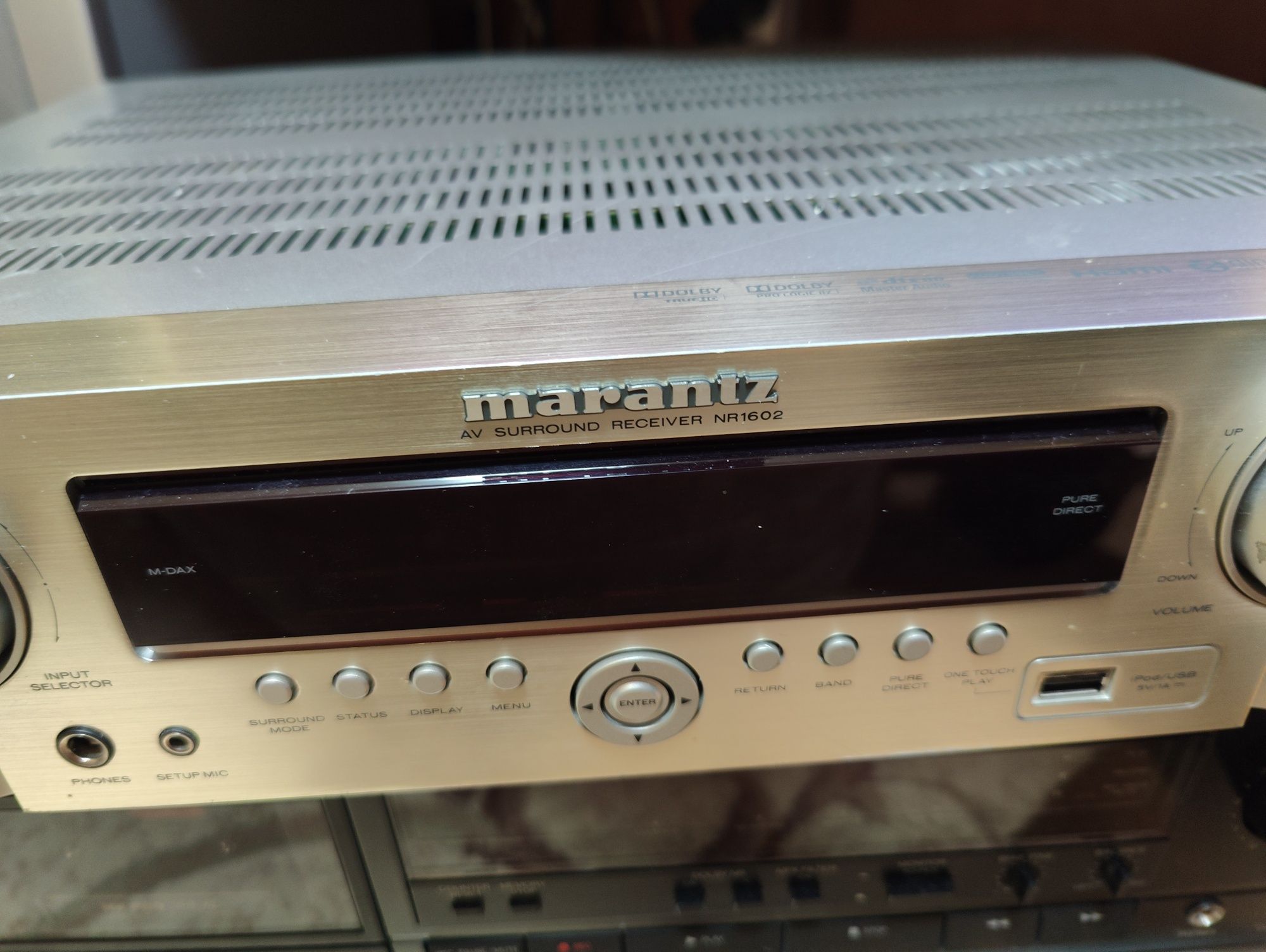 Marantz NR 1602 7.1 AVR HDMI USB усилвател за домашно кино