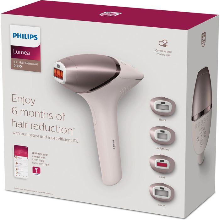 Philips Lumea IPL 9000 – Epilare profesională acasă
