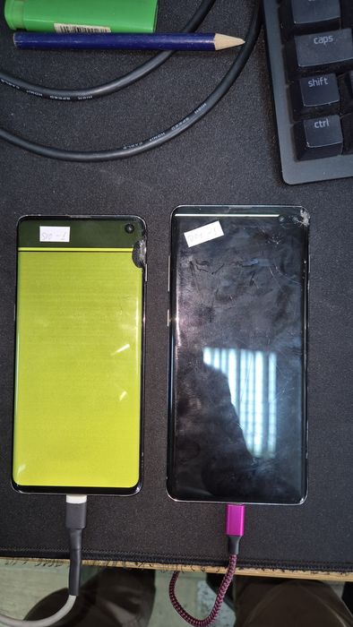 Lot telefoane Samsung S8+ s9, s9+ s10, s10+ defecte, pentru piese