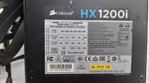 Sursa Modulara Corsair HX1200i, 1200W,80 PLUS Platinum –perfecta stare