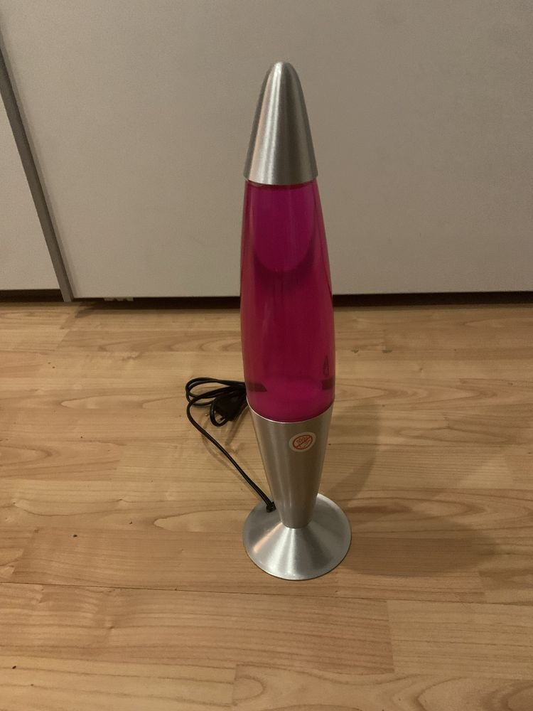 Lava lamp lampa roz