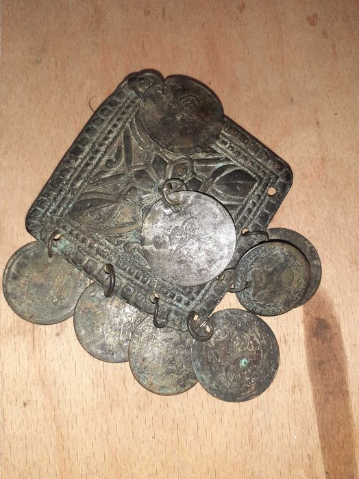 Стар възрожденски накит трепка забодка тепелък