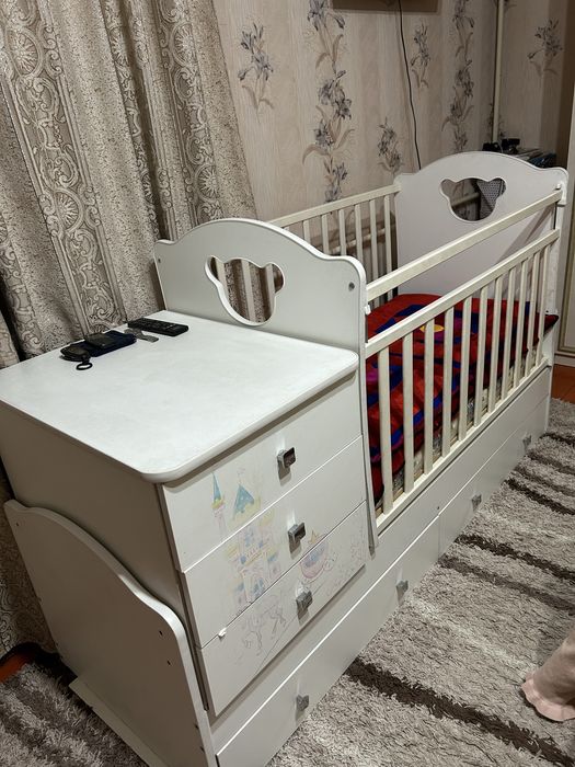 Детский кровать 3в1