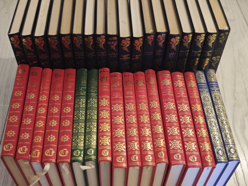 Colecție Mari clasici, Engleza, Prietenii Cartii, Cartonate, 39 vol, L