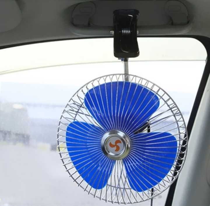 Вентилатор с Перка 6″ за Автомобил / Камион 2913 с Щипка 12V
