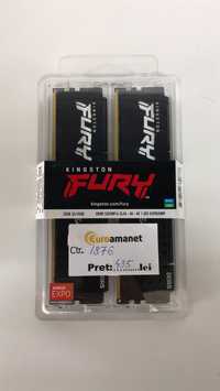 Memorie Kingston FURY RGB 32GB(2x16GB) DDR5, EXPO, 5200MHz -N-