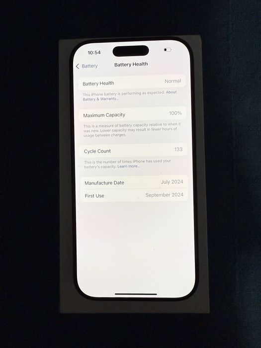 Vand iPhone 16 pro