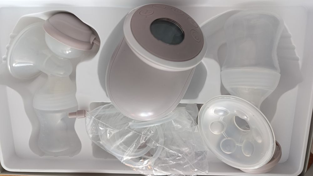 Двойна електрическа помпа за кърма Cangaroo Gentle Touch Duo XN-D206F