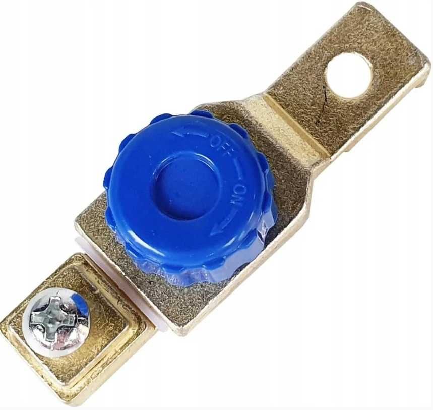 Клема за акумулатор, ключ маса, 12/24V, 175A, минус, до 500А