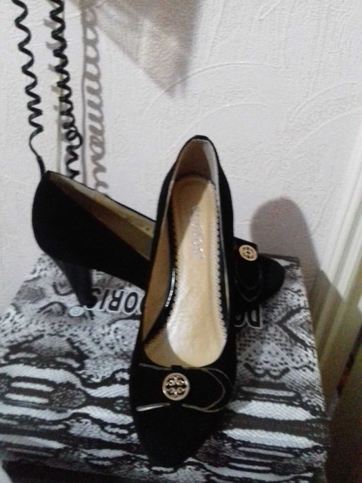 Туфли женские экозамш