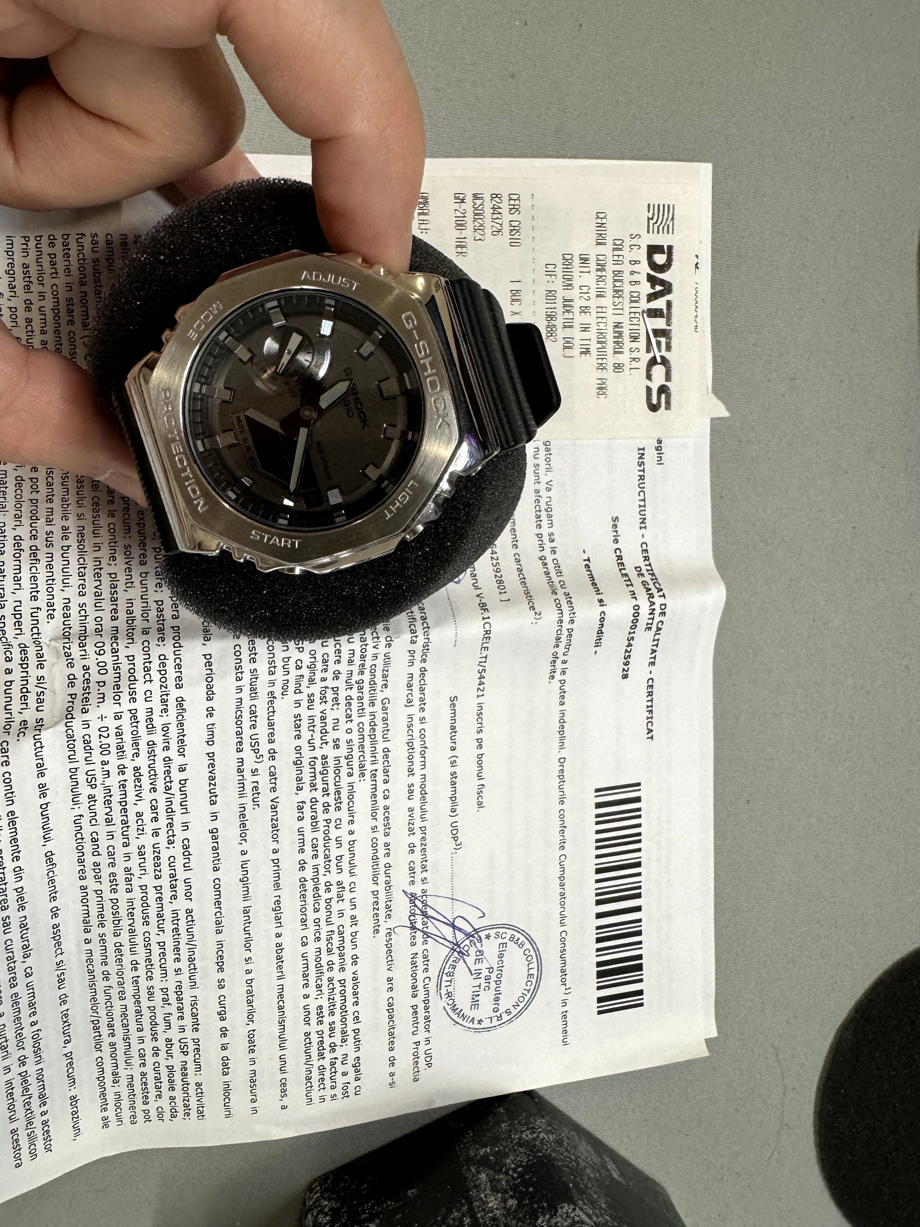 Ceas G-Shock GM-2100-1AER