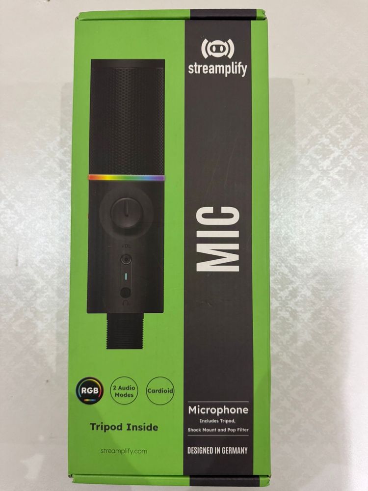 Микрофон Streamplify MIC Tripod