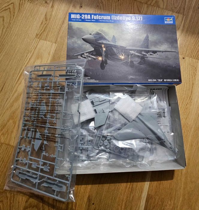 Mig-29А Fulcrum модел за сглобяване на Trumpeter 1/72
