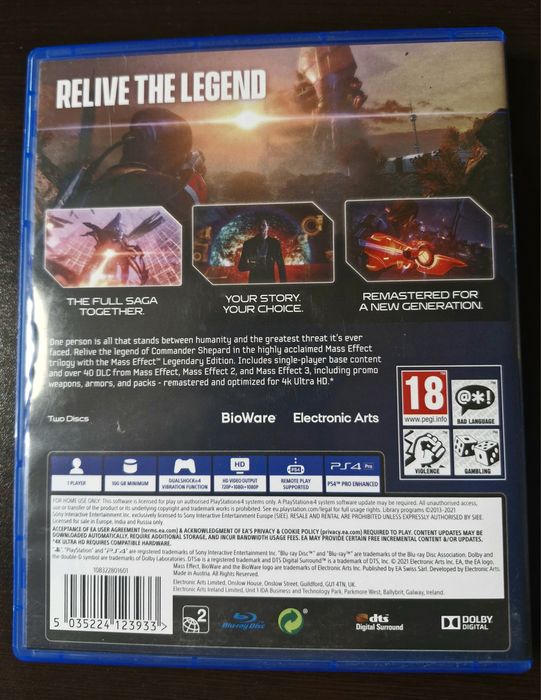 Mass Effect Legendary Edition PS4