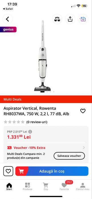 Aspirator Rowenta