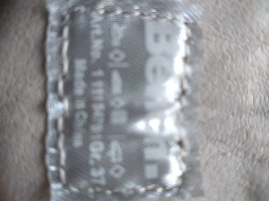 Ghete elegante Bench bej, cu talpă groasă