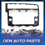 Rama Trim bord navigatie Mib 8 inch Piano Black VW Golf 7 MK7 Negru