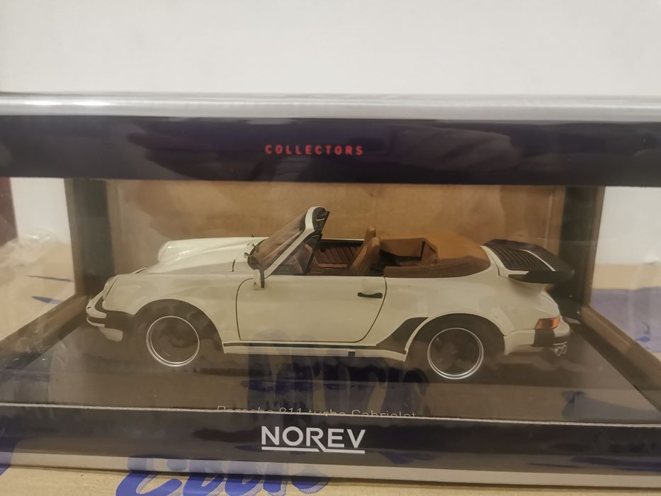 Porsche 911 Turbo 1987 Cabriolet - Norev 1:18