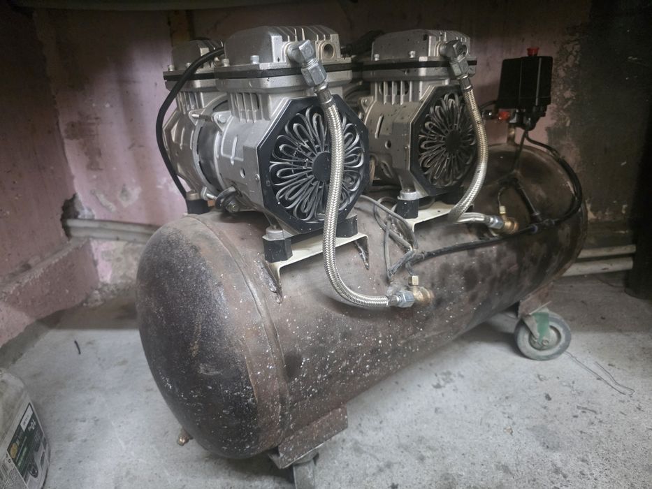 Компрессор полусамодельный