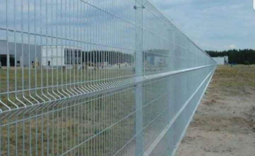 Gard din plasa bordurată zincată
