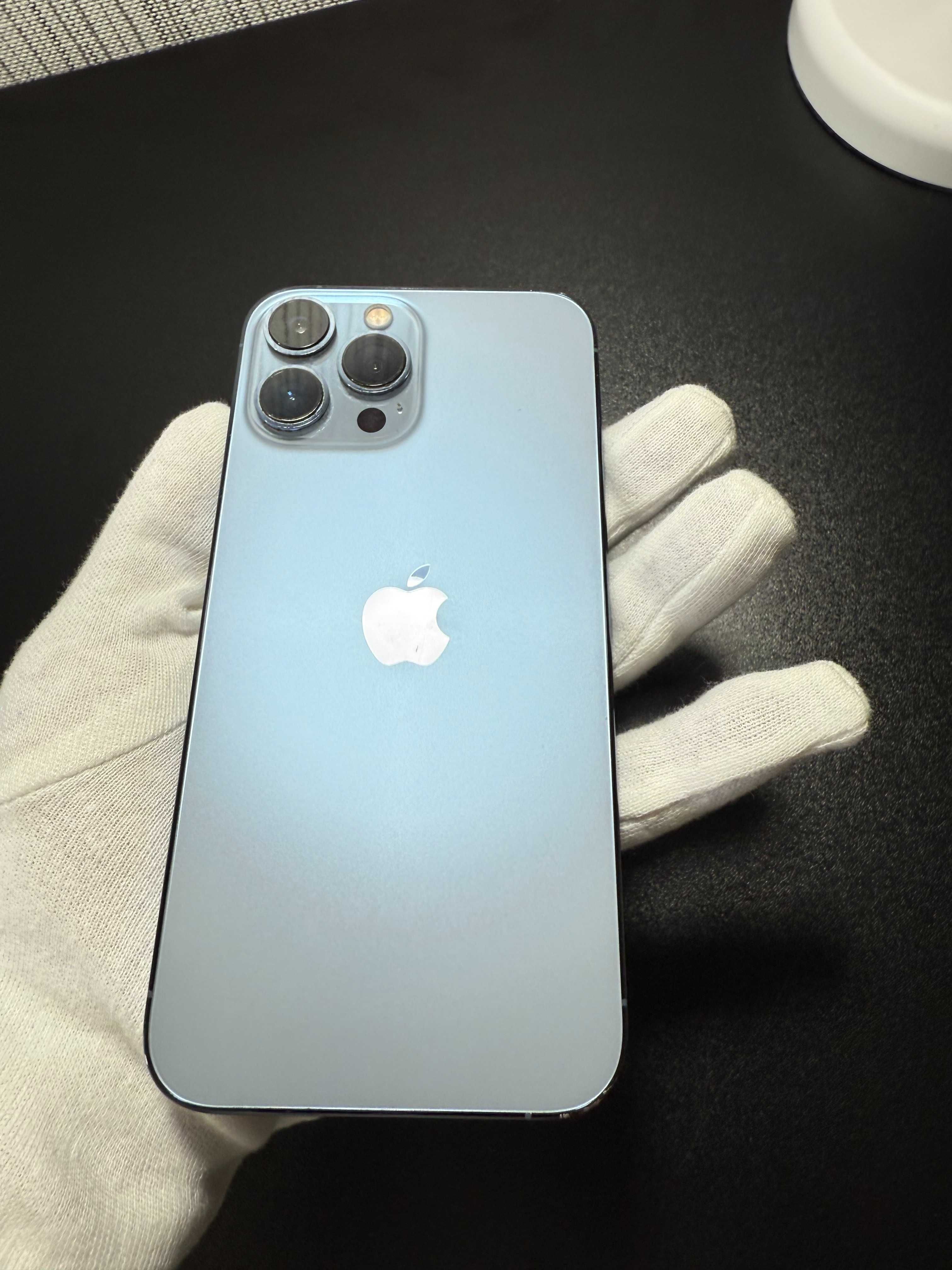 iPhone 13 Pro Max 256GB Sierra Blue отлично състояние,оригинална кутия
