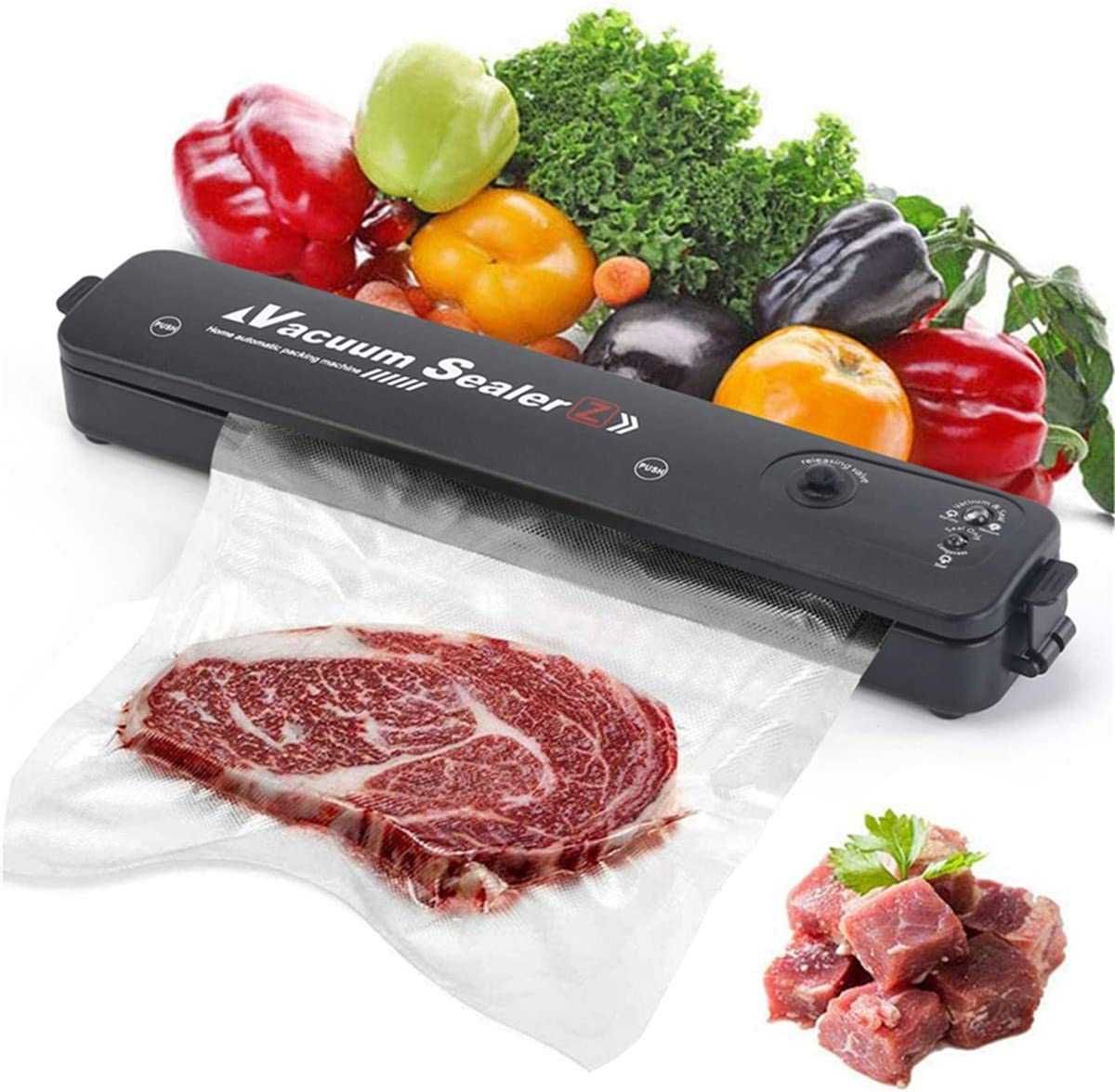 машина за вакуумиране Vacuum Sealer + 10 вакуум торбички