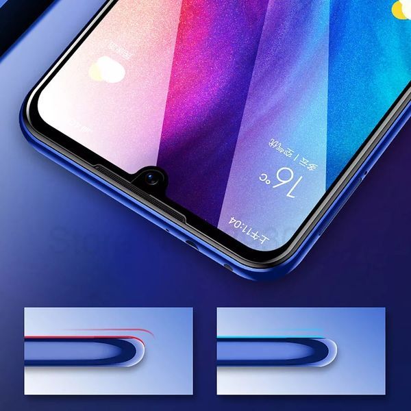 Xiaomi Mi 9 LITE 9T Redmi Note 7 8 / 5D ЦЯЛО ЛЕПИЛО Стъклен протектор