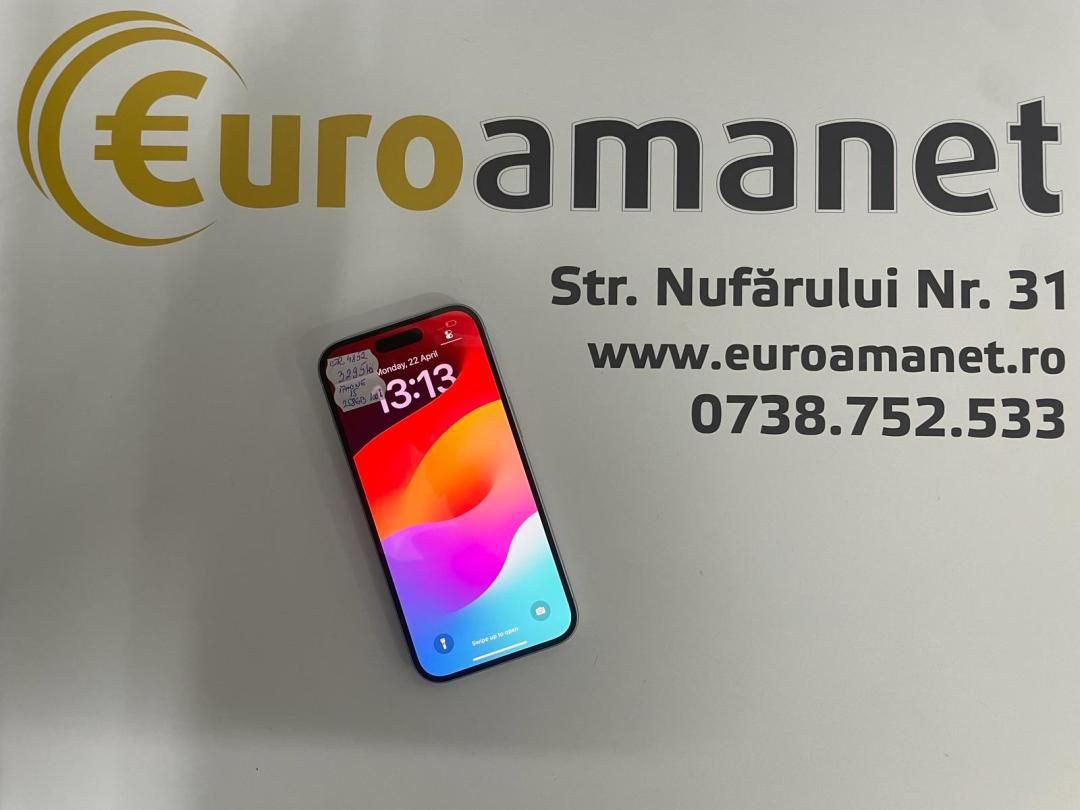 Apple iPhone 15, 128GB Factura+Garantie -N-