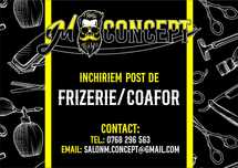 Post frizerie/ coafor , vis a vis de onyx, 1300 ron
