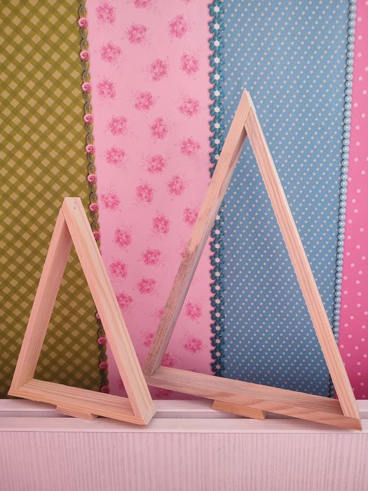 Малки,коледни,дървени елхи