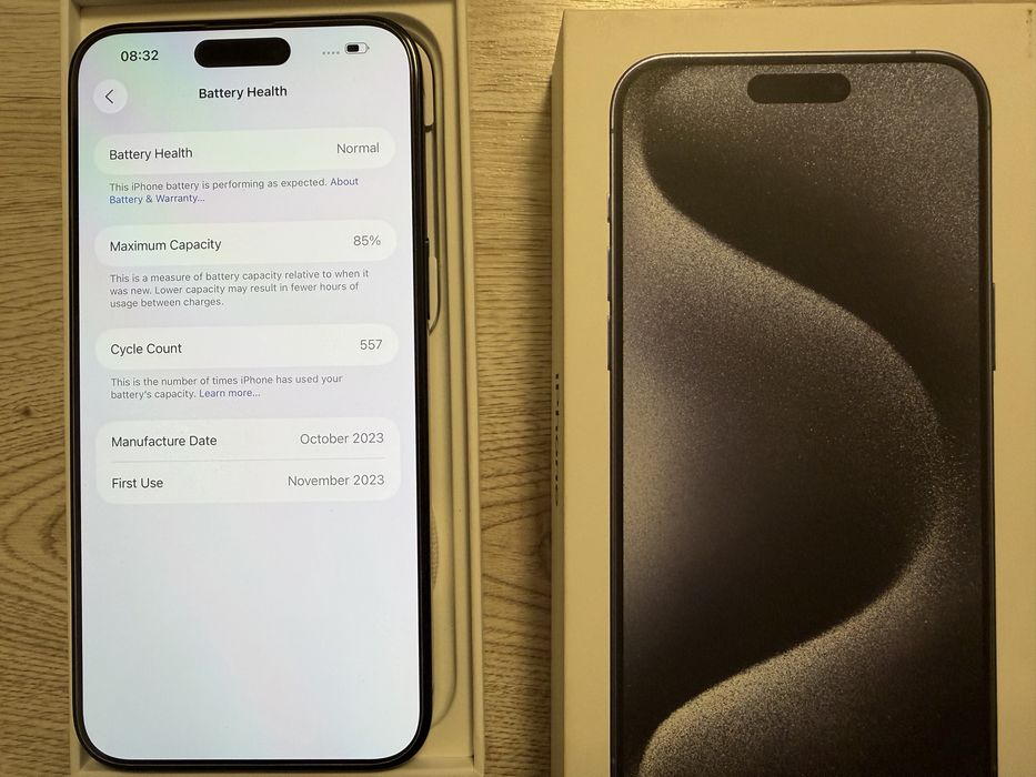 iphone 15 pro max 1tb impecabil factura garantie liber de retea