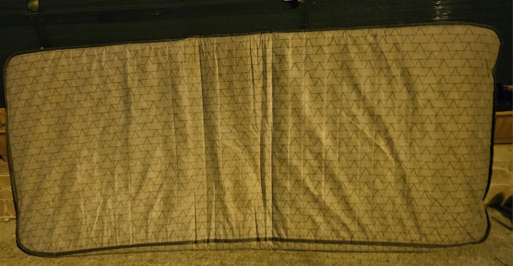 Saltea pentru pat pliabil de o persoană 80x200 cm, utilizată dar încă
