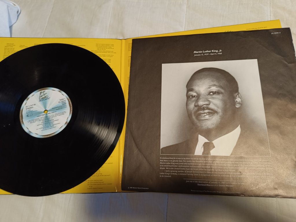 Vinyl -Disc - Stevie Wonder 1980