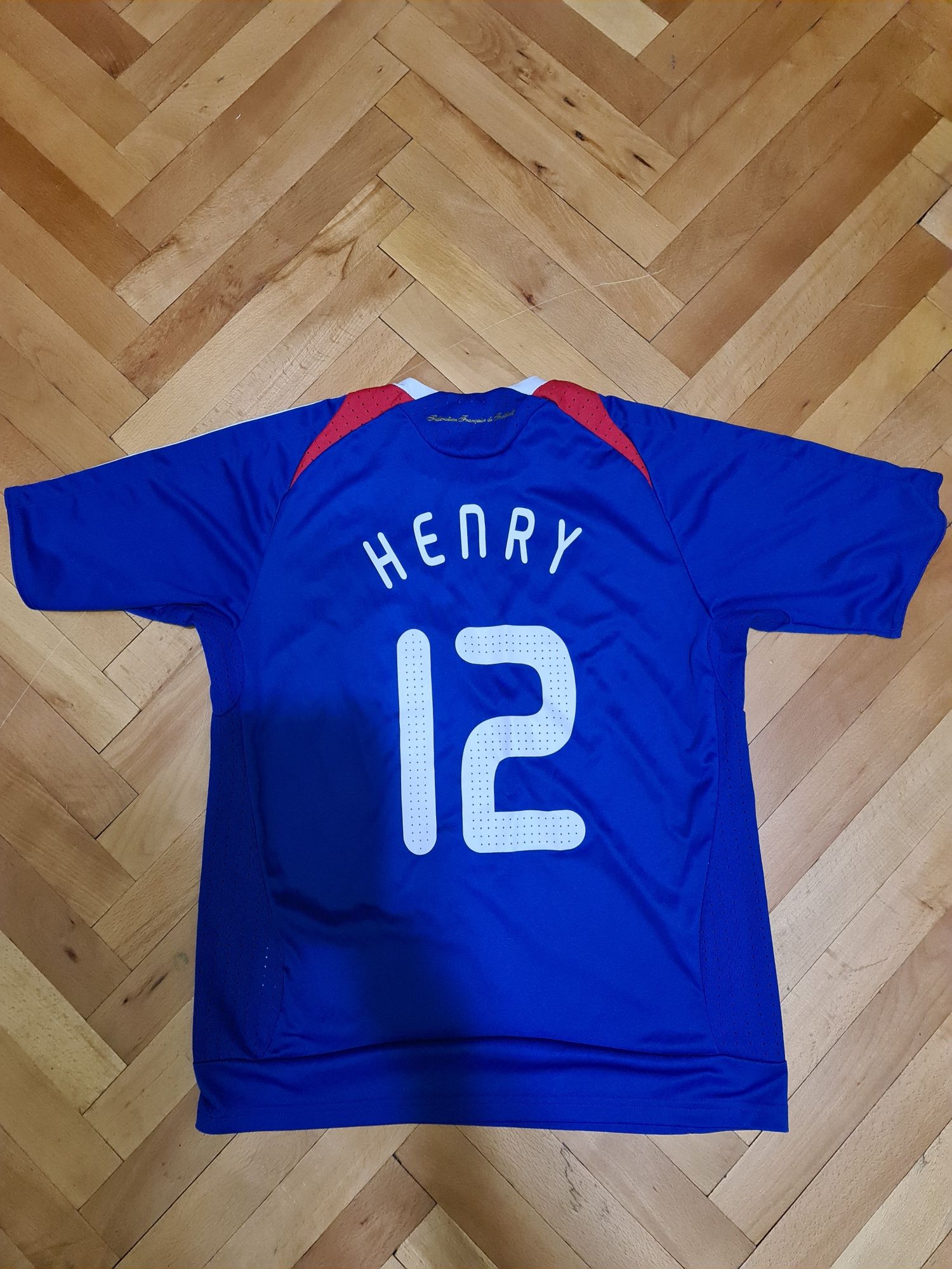 Tricou Henry 12 Adidas original națională Frantei marimea 164