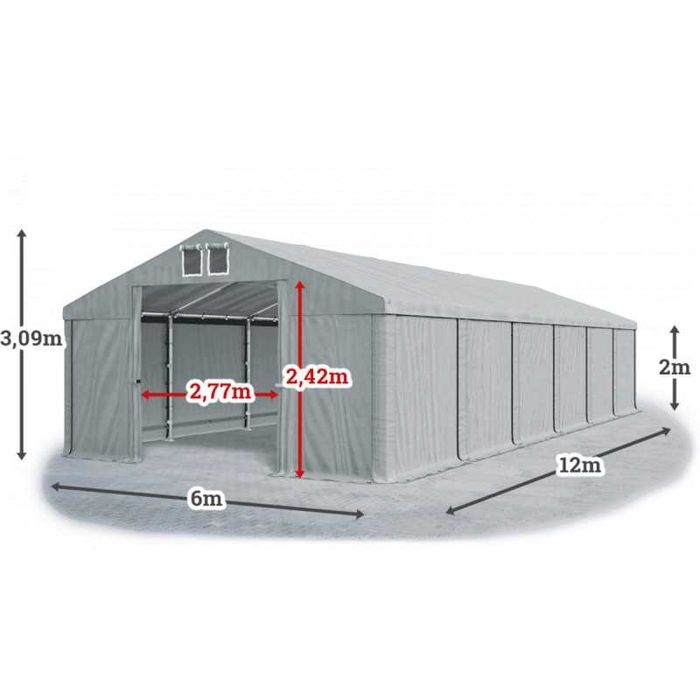 Cort 6x12 M Gri deschis