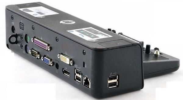 HP 8470p + Docking Station + Monitor 17 inch LG + HDD + DVD-ROM