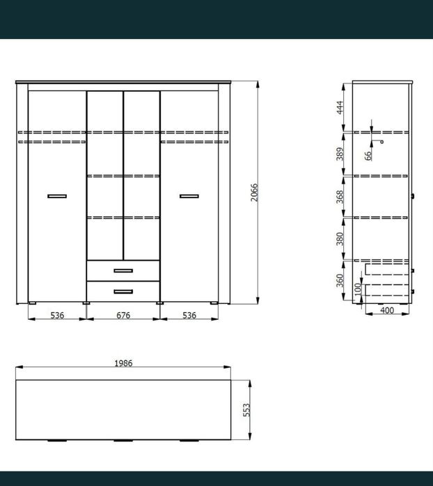 Dulap 198,5x55,5x206,5
