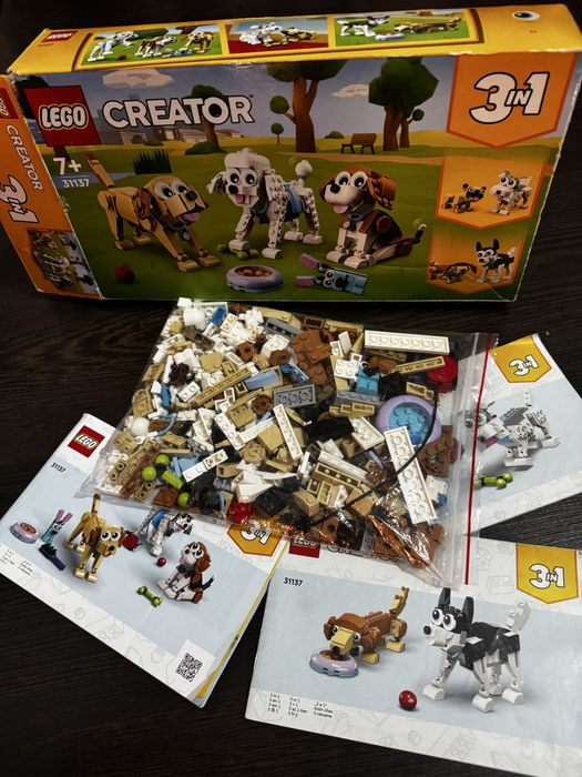 LEGO Creator 3în1 caini adorabili
