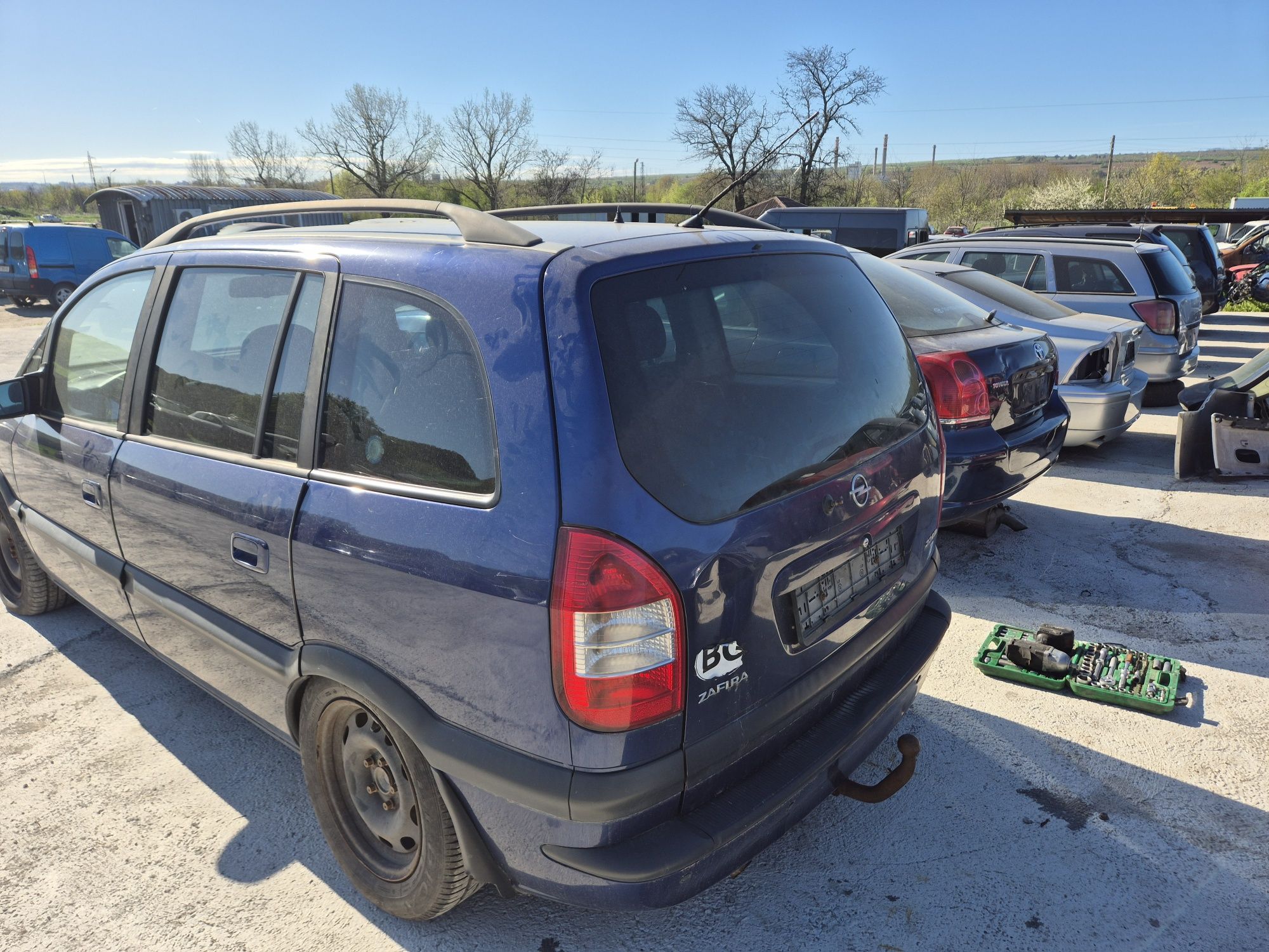 Опел Зафира 2.2,ДТИ,125,К.С, дизел на части. Opel Zafira.