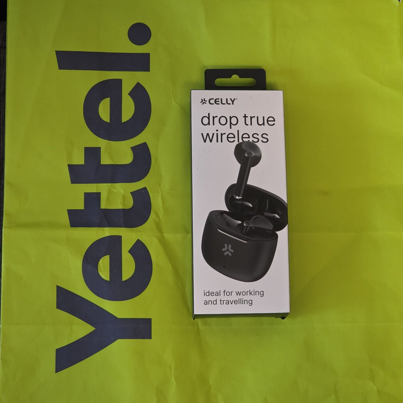 ЗАПЕЧАТАНИ CELLY BUZ2 BT drop true wireless Black / Черни