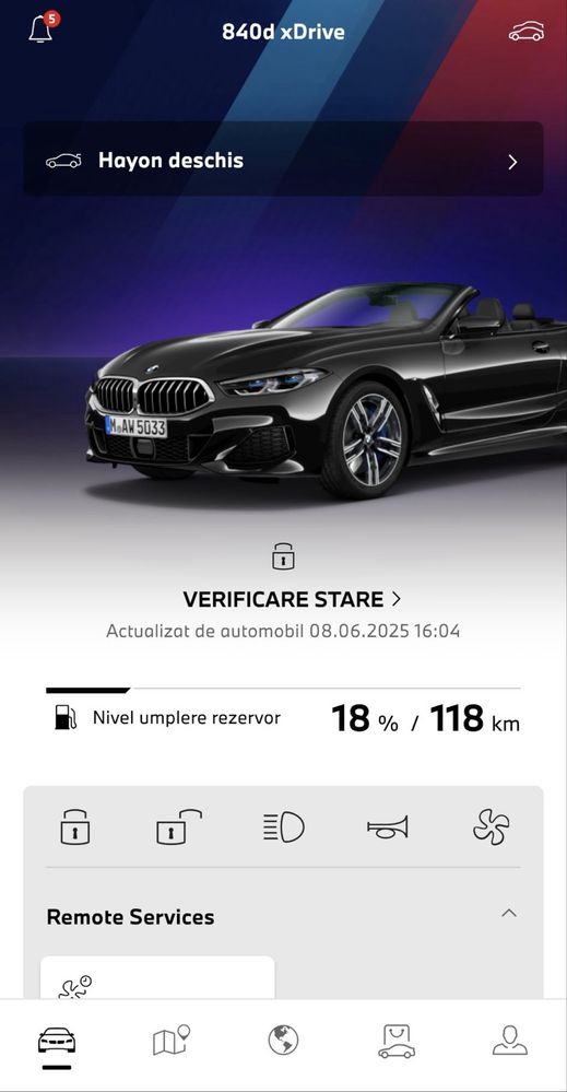 BMW 840d xDrive Cabrio M-Packet | 2020 | 41.000 km | TVA deductibil