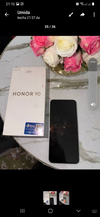 HONOR 90 LITE 8/256 GB 100MG pixel