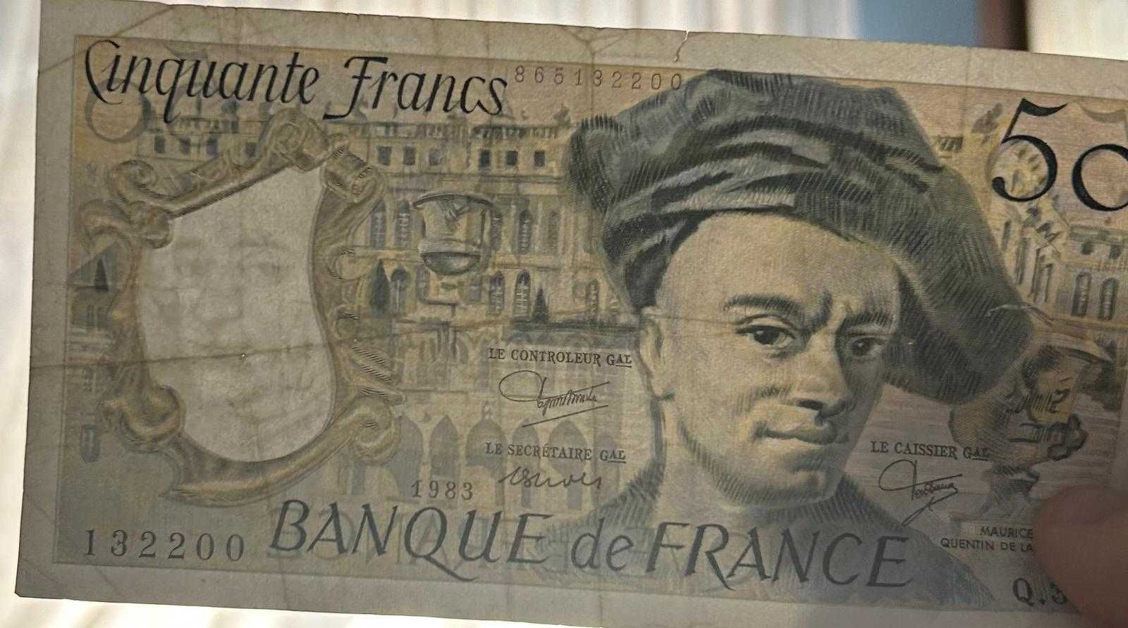 50 de franci Quentin de la Tour 1983