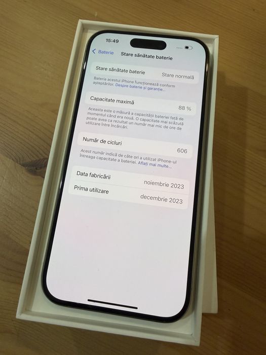 Iphone 15 pro / 256 giga