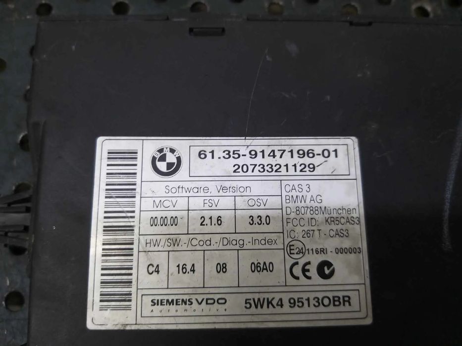 Modul electronic bmw seria 3 e90 e91 6135914719601 5wk49513obr