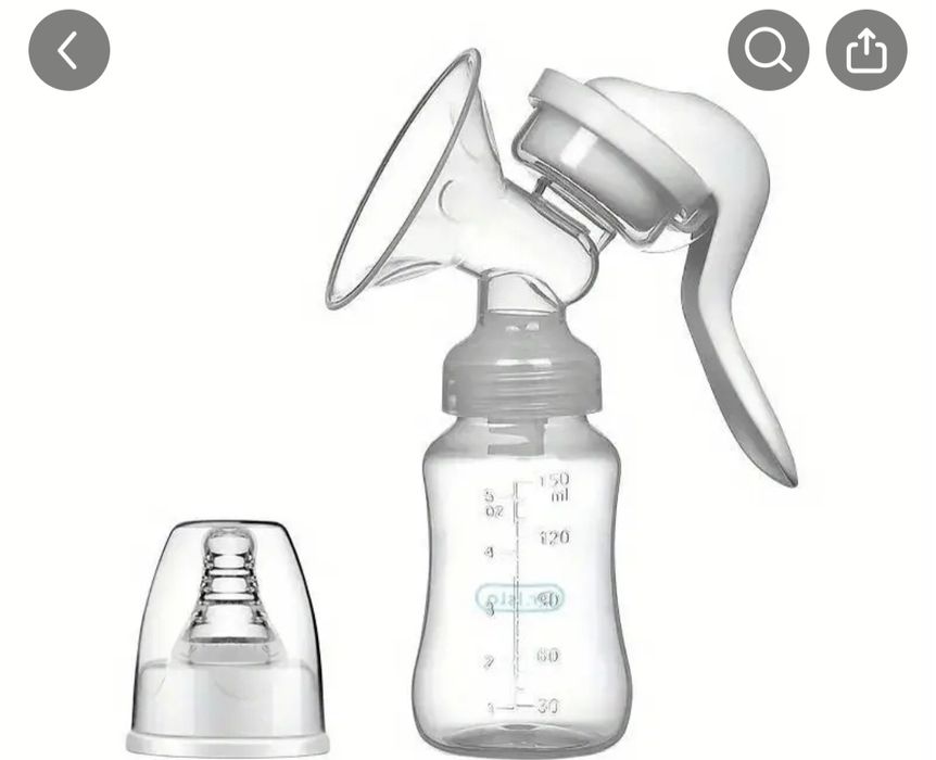 Электрический и ручной молокоотсос